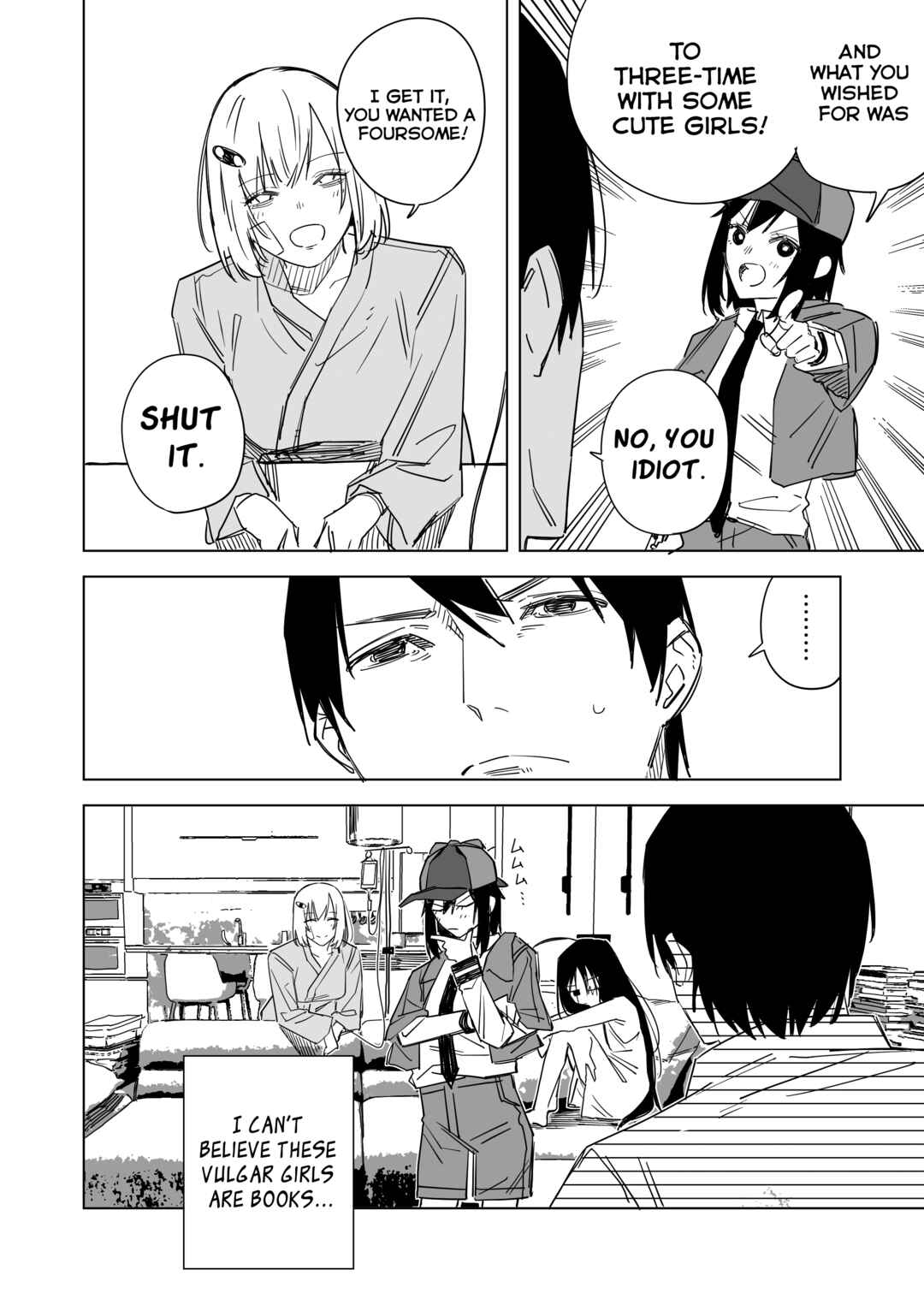 Page 28 Chapter 1 Ningen no 99% wa Hon de Dekite Iru