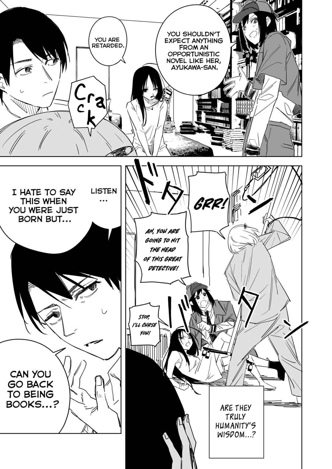 Page 37 Chapter 1 Ningen no 99% wa Hon de Dekite Iru