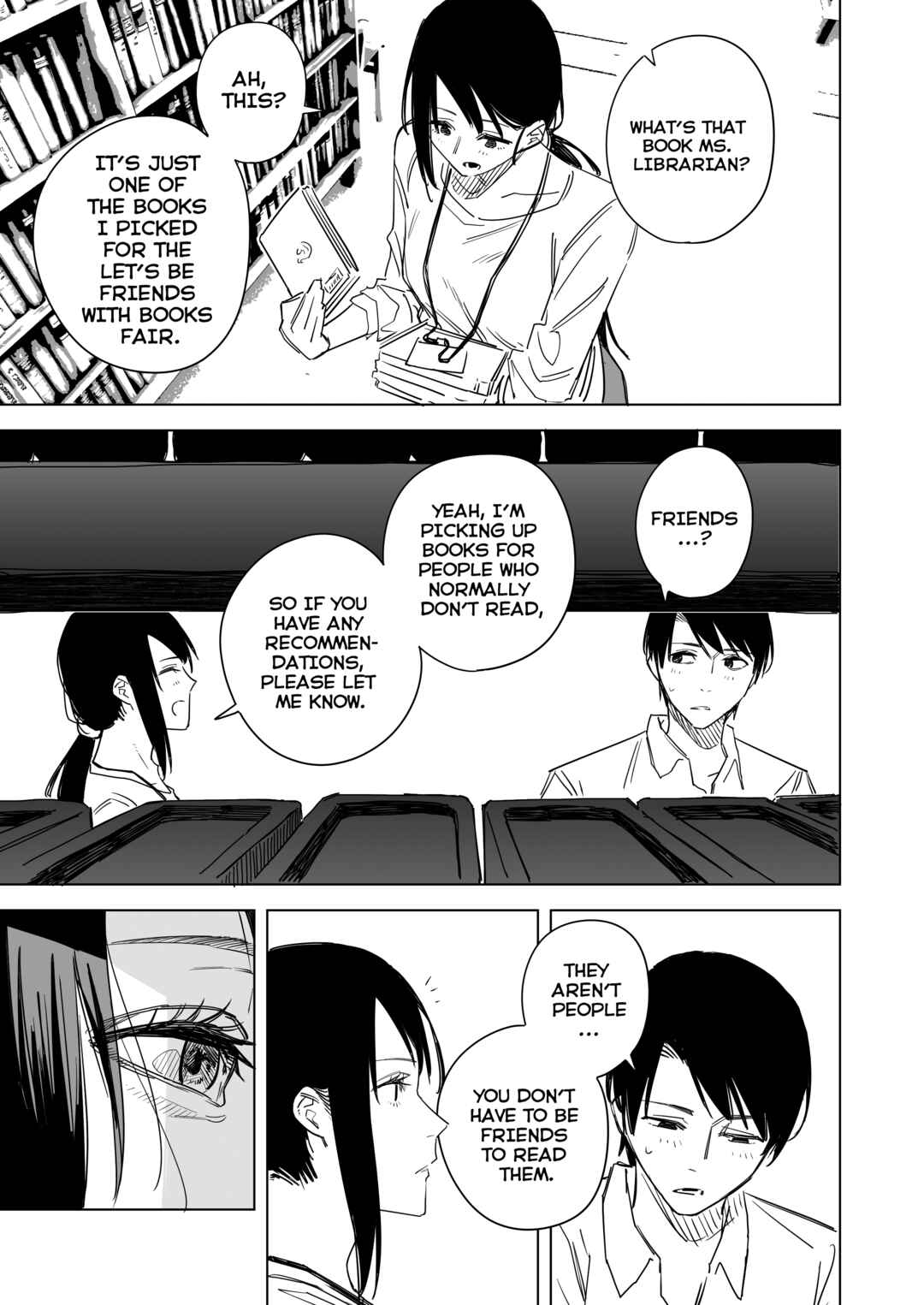 Page 7 Chapter 1 Ningen no 99% wa Hon de Dekite Iru