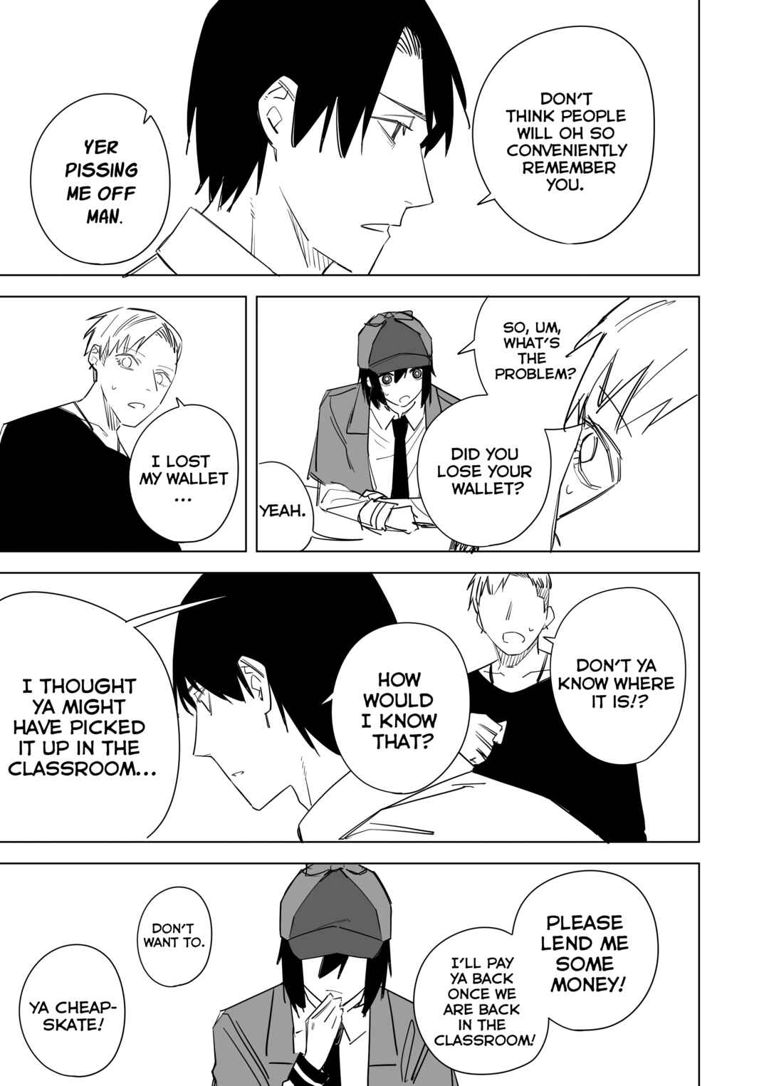 Page 9 Chapter 3 Ningen no 99% wa Hon de Dekite Iru