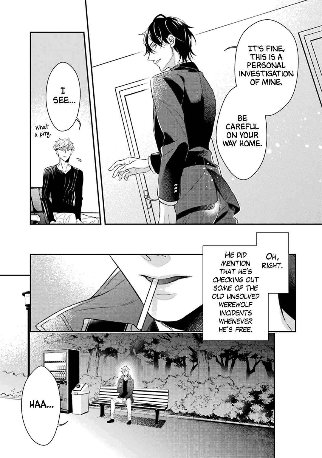 Page 18 Chapter 3 Ookami wa Tantei o Tabetai