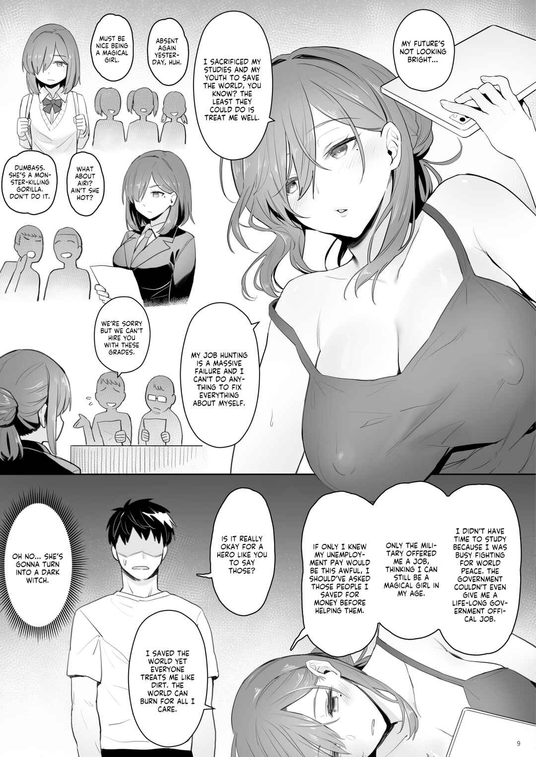 Page 8 Chapter Unknown_9ed8 Moto Mahou Shoujo no Hikikomori Seikatsu