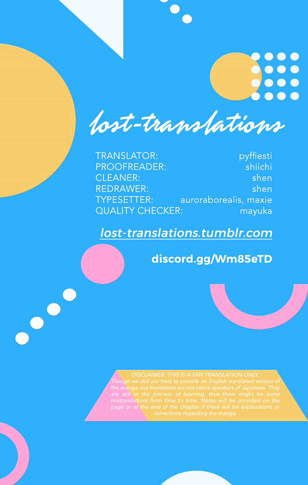Page 1 Chapter 7 Bread & Butter