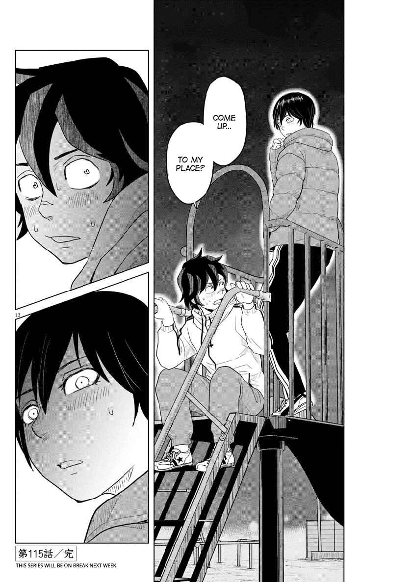 Page 13 Chapter 115 Saotome Senshu, Hitakakusu