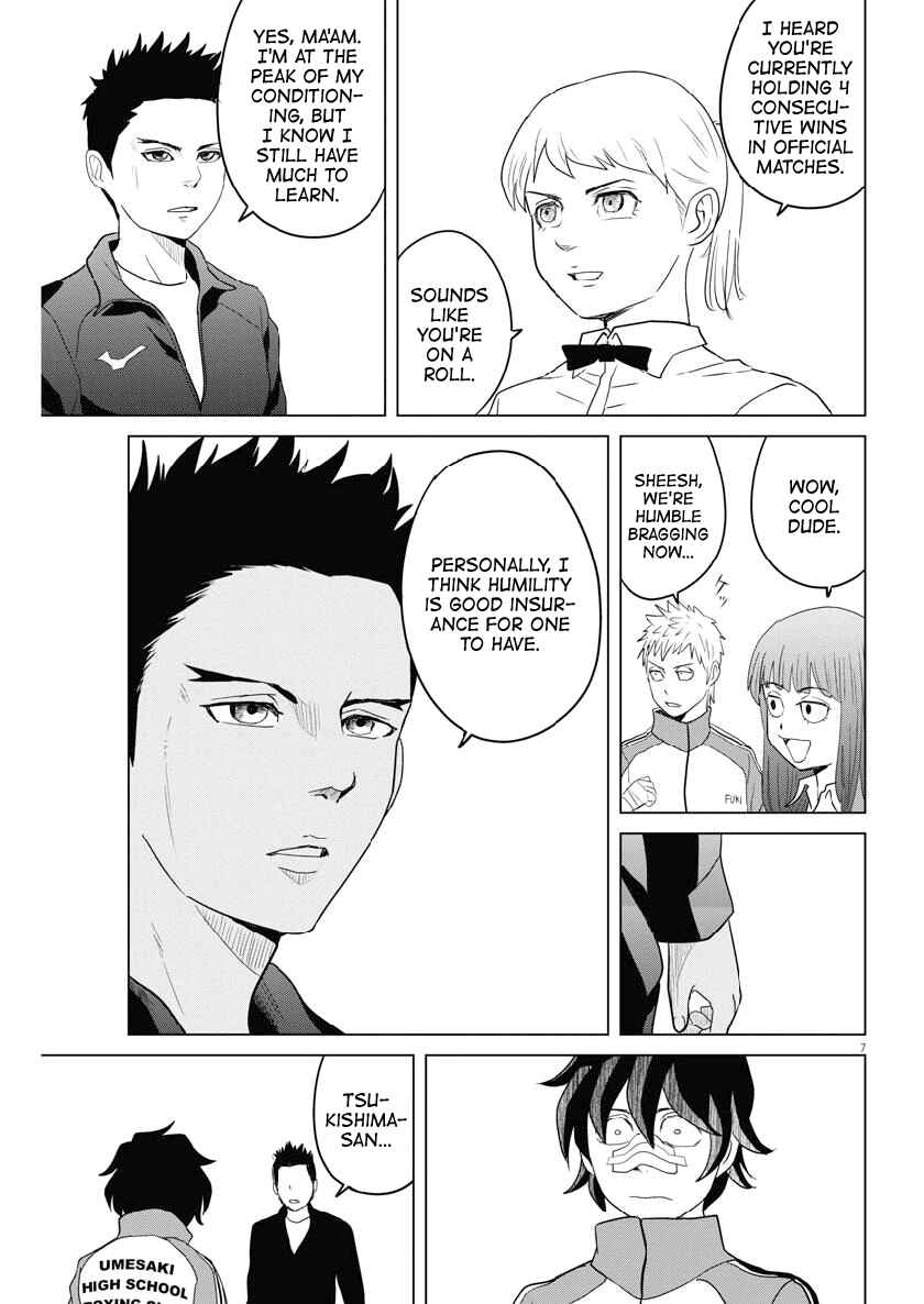 Page 7 Chapter 117 Saotome Senshu, Hitakakusu