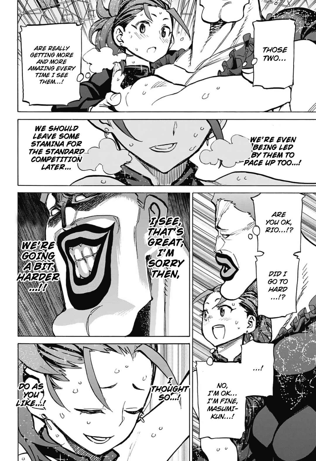 Page 7 Chapter 28 Sesuji wo Pin! to ~Shikakou Kyougi Dance-bu e Youkoso~