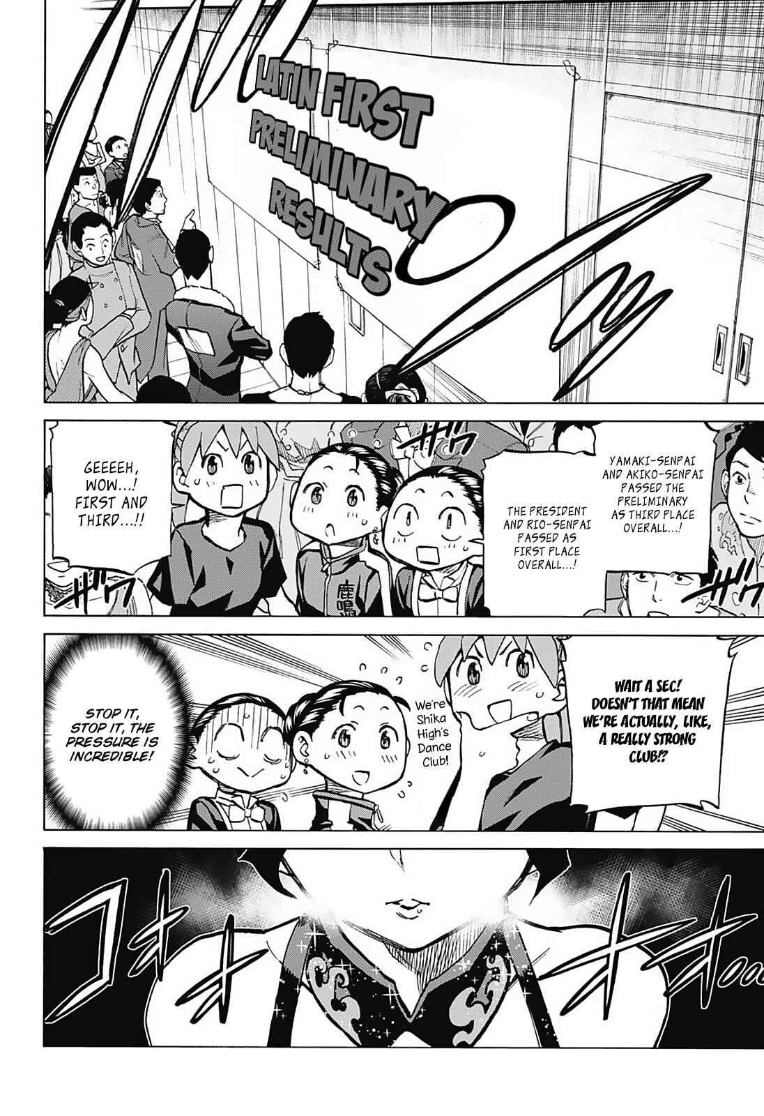Page 10 Chapter 26 Sesuji wo Pin! to ~Shikakou Kyougi Dance-bu e Youkoso~