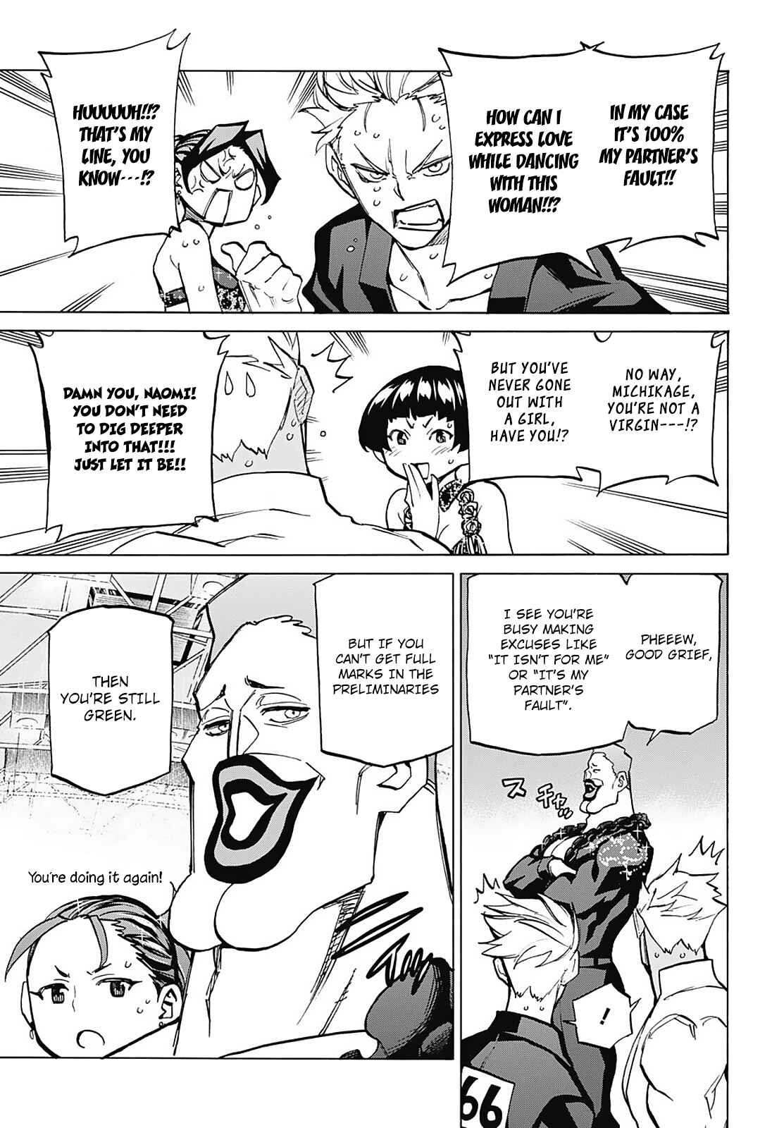 Page 16 Chapter 26 Sesuji wo Pin! to ~Shikakou Kyougi Dance-bu e Youkoso~