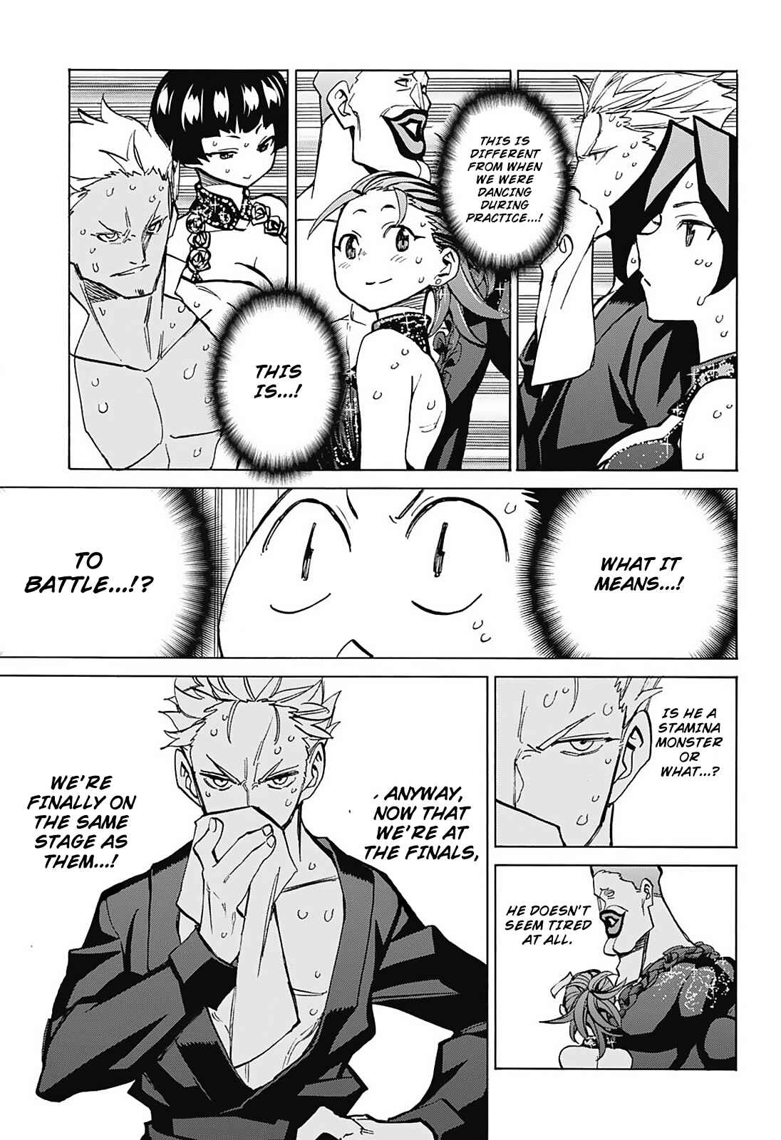 Page 21 Chapter 26 Sesuji wo Pin! to ~Shikakou Kyougi Dance-bu e Youkoso~