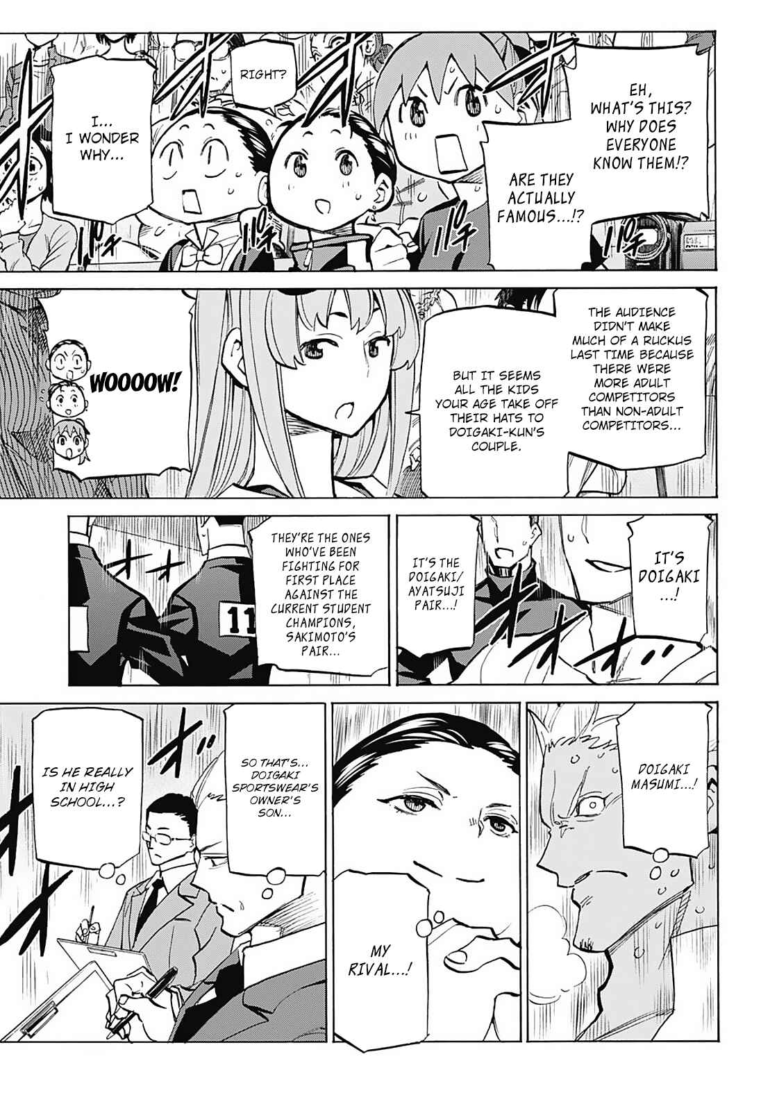 Page 3 Chapter 26 Sesuji wo Pin! to ~Shikakou Kyougi Dance-bu e Youkoso~