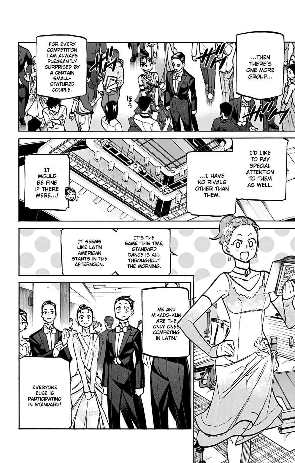 Page 12 Chapter 86 Sesuji wo Pin! to ~Shikakou Kyougi Dance-bu e Youkoso~