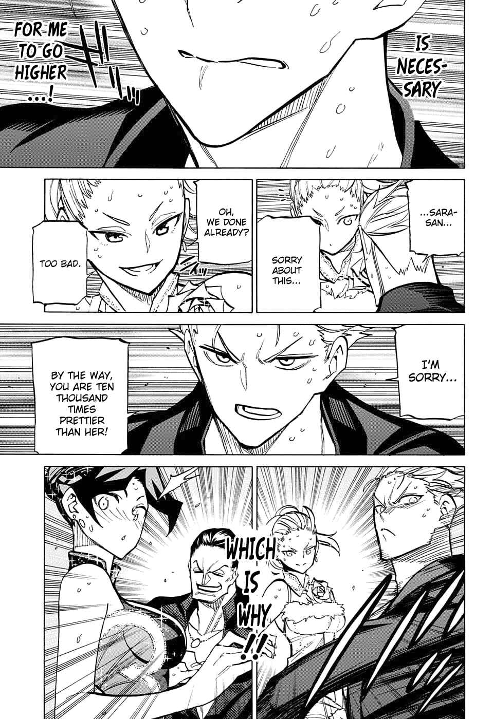 Page 13 Chapter 78 Sesuji wo Pin! to ~Shikakou Kyougi Dance-bu e Youkoso~