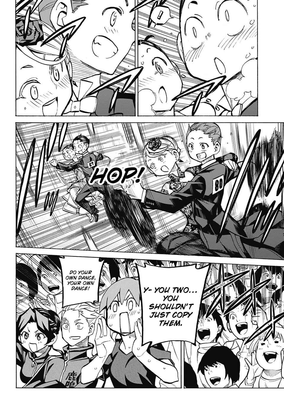 Page 12 Chapter 34 Sesuji wo Pin! to ~Shikakou Kyougi Dance-bu e Youkoso~