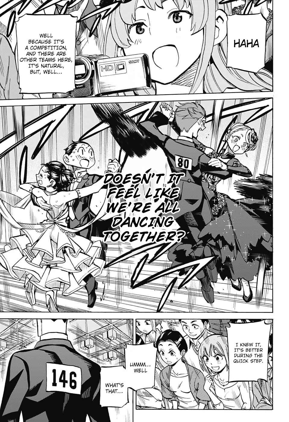 Page 13 Chapter 34 Sesuji wo Pin! to ~Shikakou Kyougi Dance-bu e Youkoso~