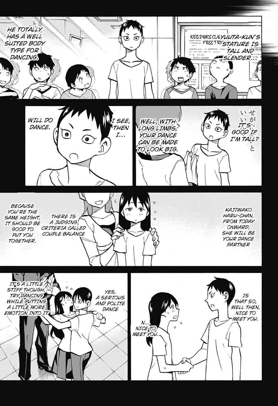 Page 15 Chapter 34 Sesuji wo Pin! to ~Shikakou Kyougi Dance-bu e Youkoso~