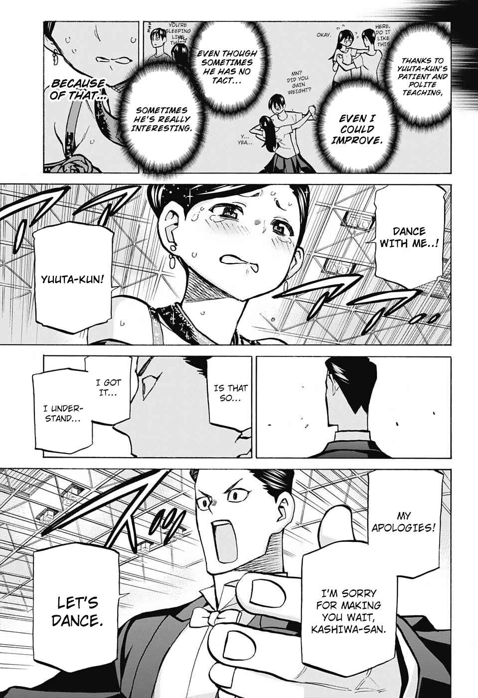 Page 17 Chapter 34 Sesuji wo Pin! to ~Shikakou Kyougi Dance-bu e Youkoso~