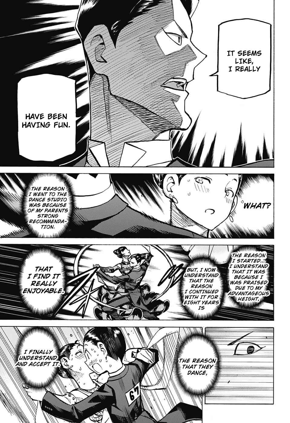 Page 19 Chapter 34 Sesuji wo Pin! to ~Shikakou Kyougi Dance-bu e Youkoso~