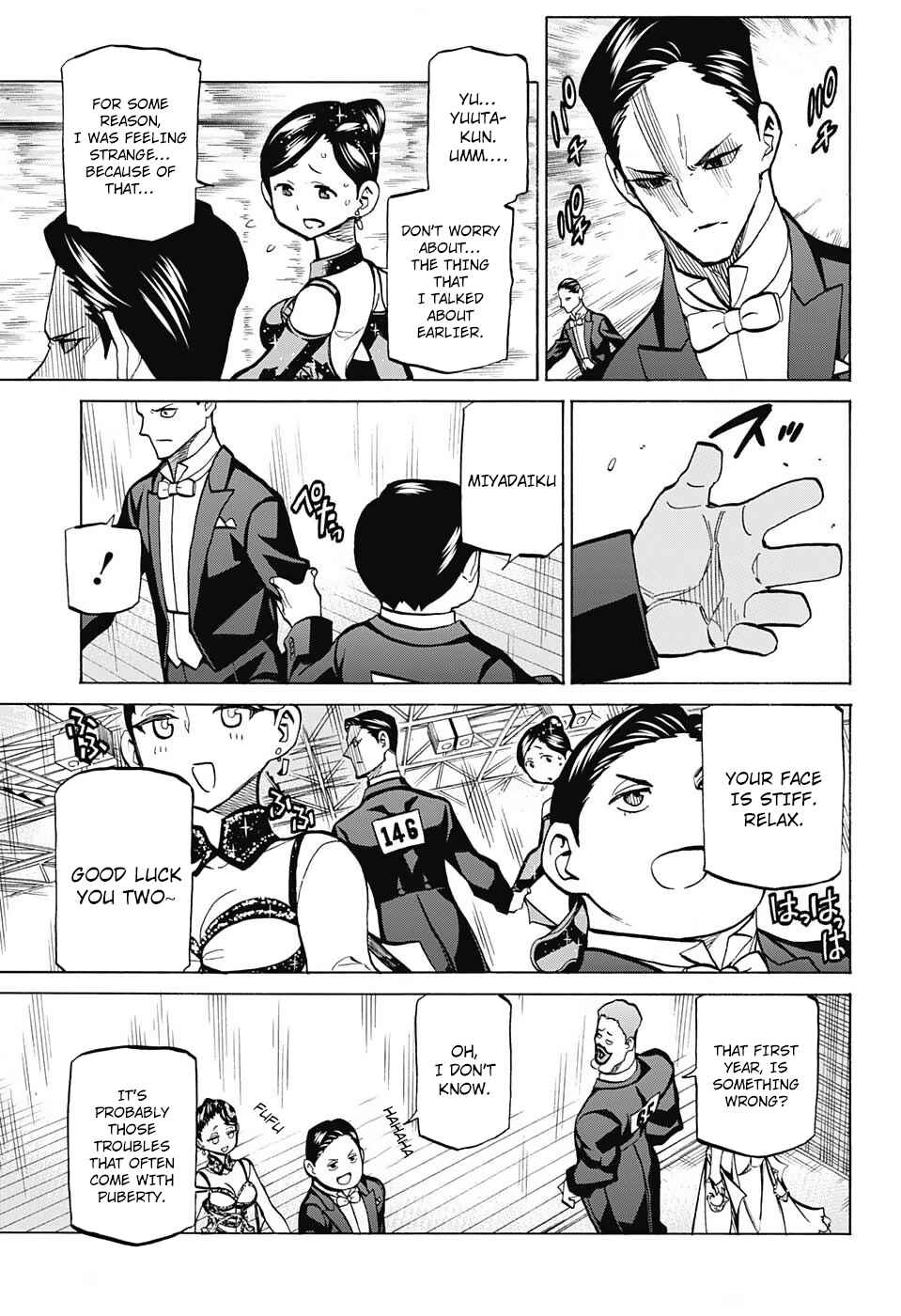 Page 6 Chapter 34 Sesuji wo Pin! to ~Shikakou Kyougi Dance-bu e Youkoso~
