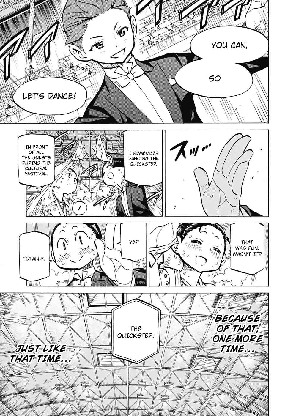 Page 8 Chapter 34 Sesuji wo Pin! to ~Shikakou Kyougi Dance-bu e Youkoso~