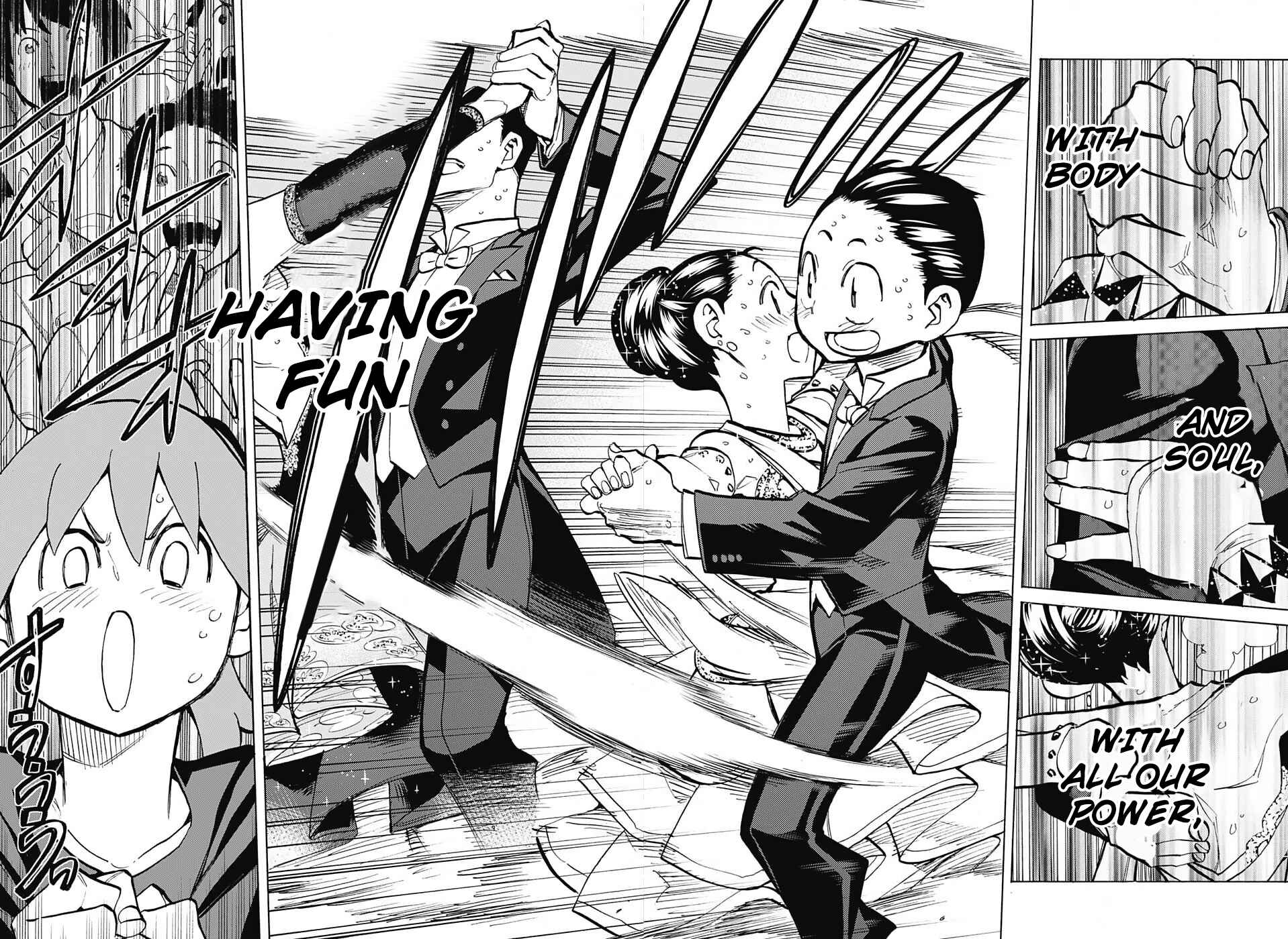 Page 9 Chapter 34 Sesuji wo Pin! to ~Shikakou Kyougi Dance-bu e Youkoso~