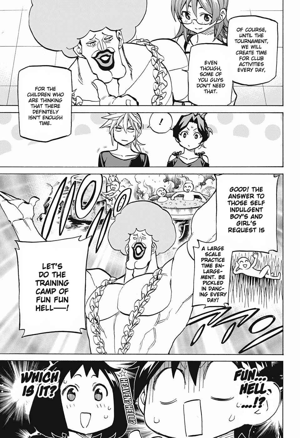 Page 19 Chapter 38 Sesuji wo Pin! to ~Shikakou Kyougi Dance-bu e Youkoso~