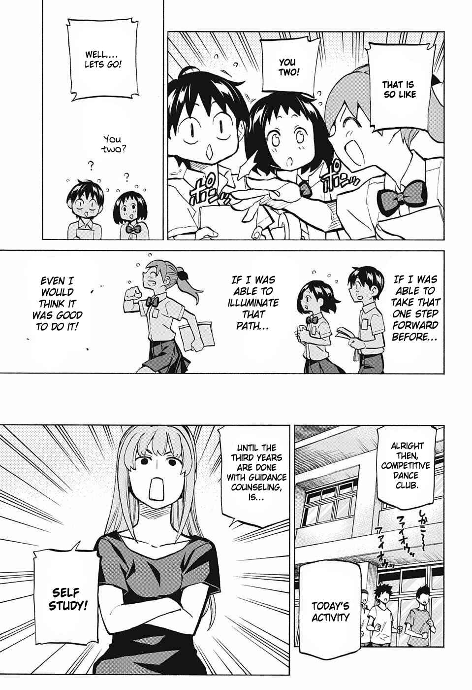 Page 7 Chapter 38 Sesuji wo Pin! to ~Shikakou Kyougi Dance-bu e Youkoso~