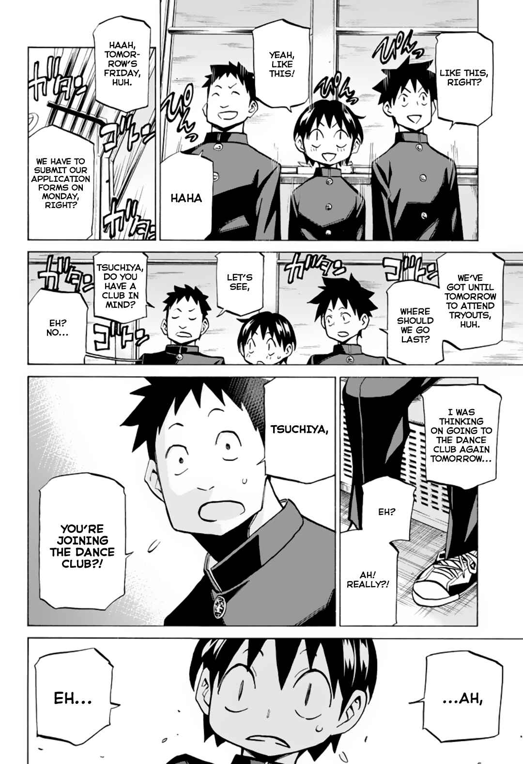 Page 11 Chapter 3 Sesuji wo Pin! to ~Shikakou Kyougi Dance-bu e Youkoso~