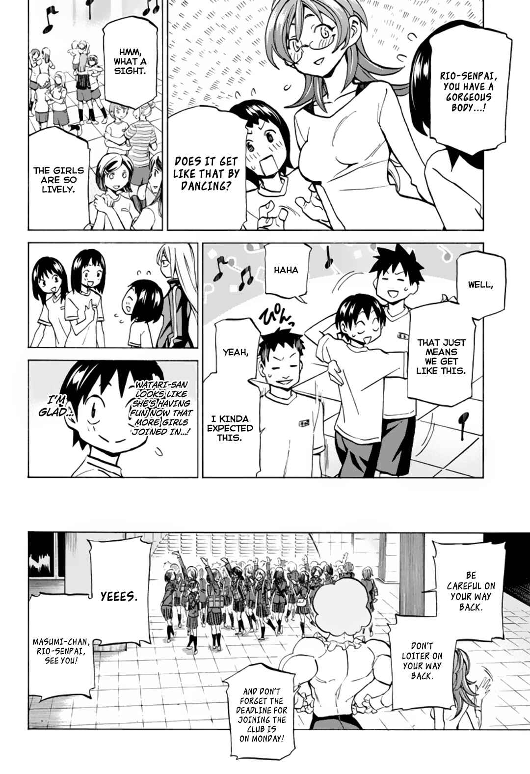 Page 9 Chapter 3 Sesuji wo Pin! to ~Shikakou Kyougi Dance-bu e Youkoso~