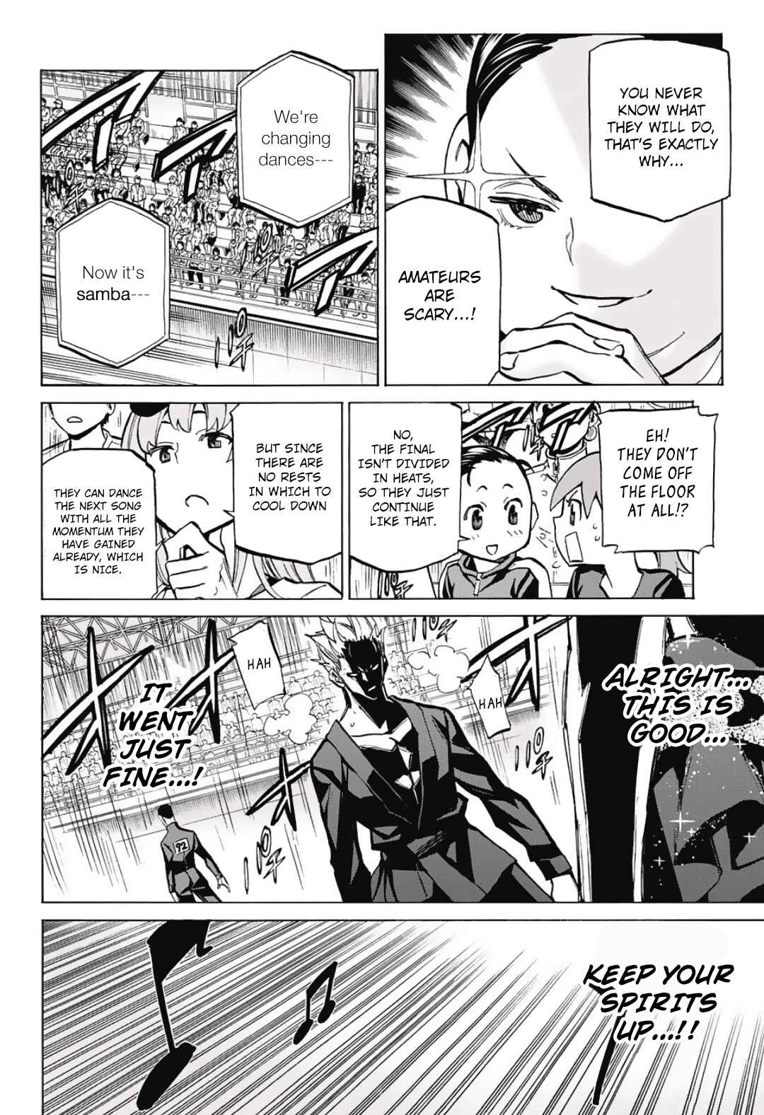 Page 14 Chapter 27 Sesuji wo Pin! to ~Shikakou Kyougi Dance-bu e Youkoso~