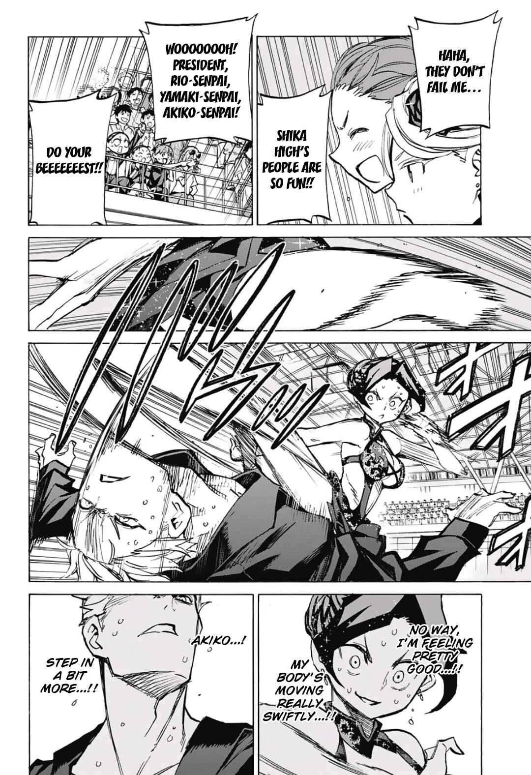 Page 20 Chapter 27 Sesuji wo Pin! to ~Shikakou Kyougi Dance-bu e Youkoso~
