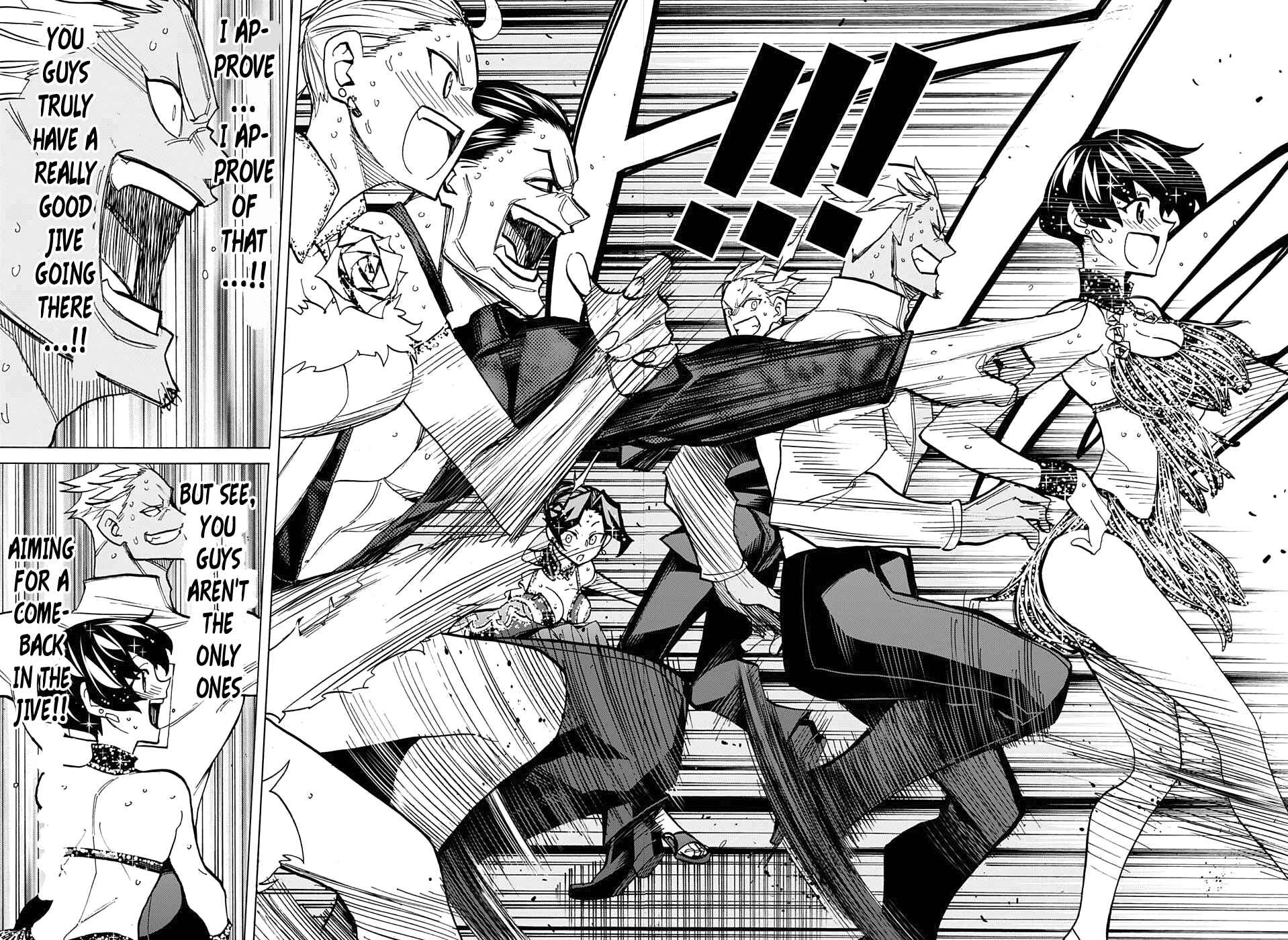 Page 11 Chapter 80 Sesuji wo Pin! to ~Shikakou Kyougi Dance-bu e Youkoso~