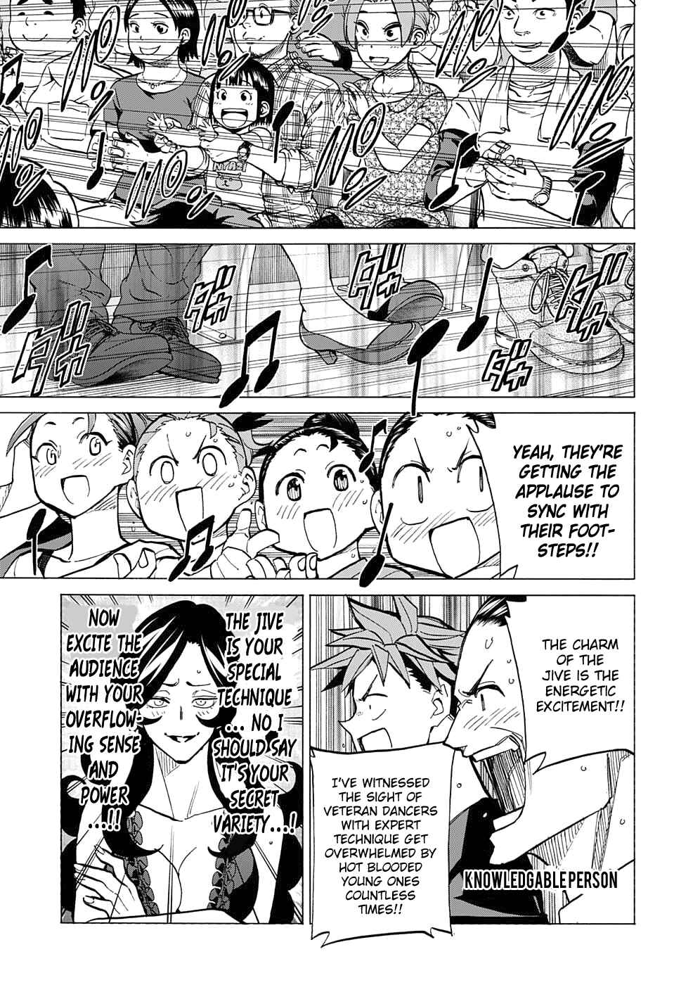 Page 9 Chapter 80 Sesuji wo Pin! to ~Shikakou Kyougi Dance-bu e Youkoso~