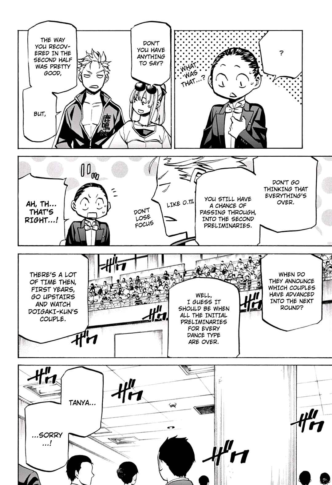 Page 8 Chapter 13 Sesuji wo Pin! to ~Shikakou Kyougi Dance-bu e Youkoso~