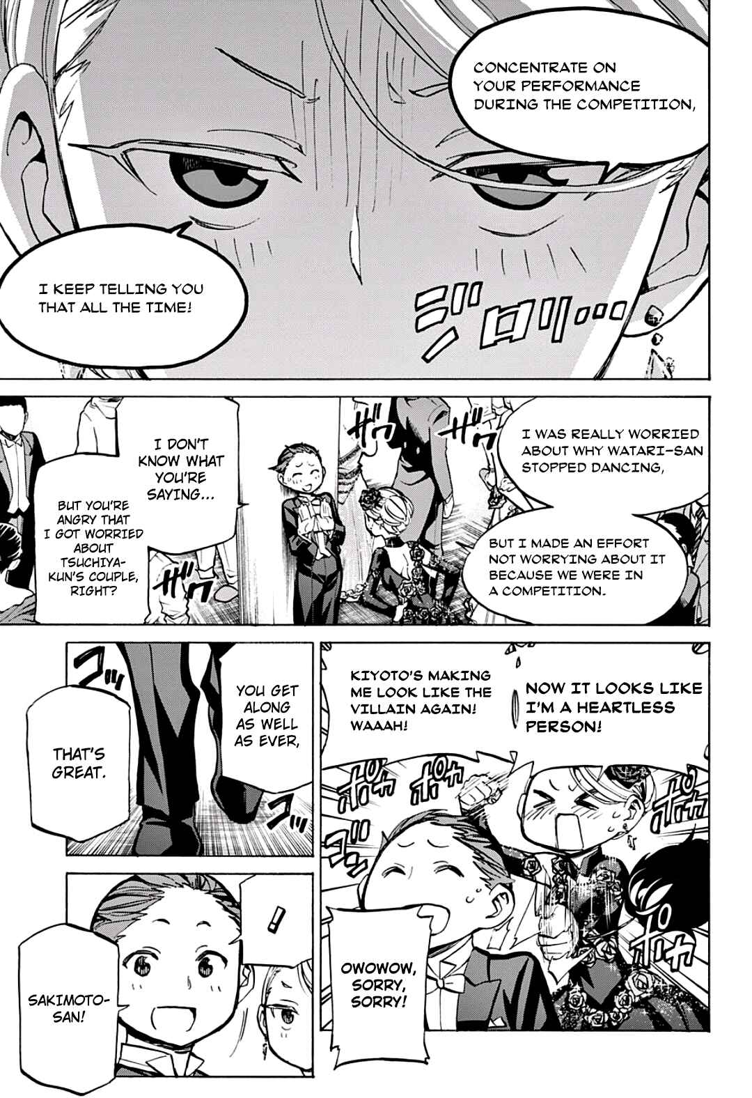 Page 9 Chapter 13 Sesuji wo Pin! to ~Shikakou Kyougi Dance-bu e Youkoso~