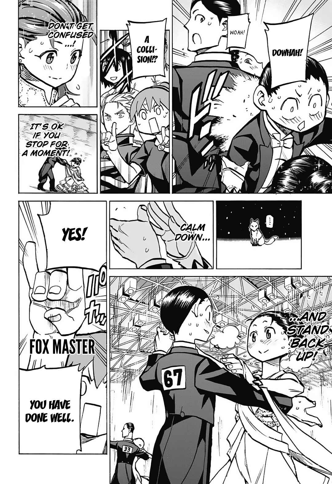 Page 14 Chapter 33 Sesuji wo Pin! to ~Shikakou Kyougi Dance-bu e Youkoso~