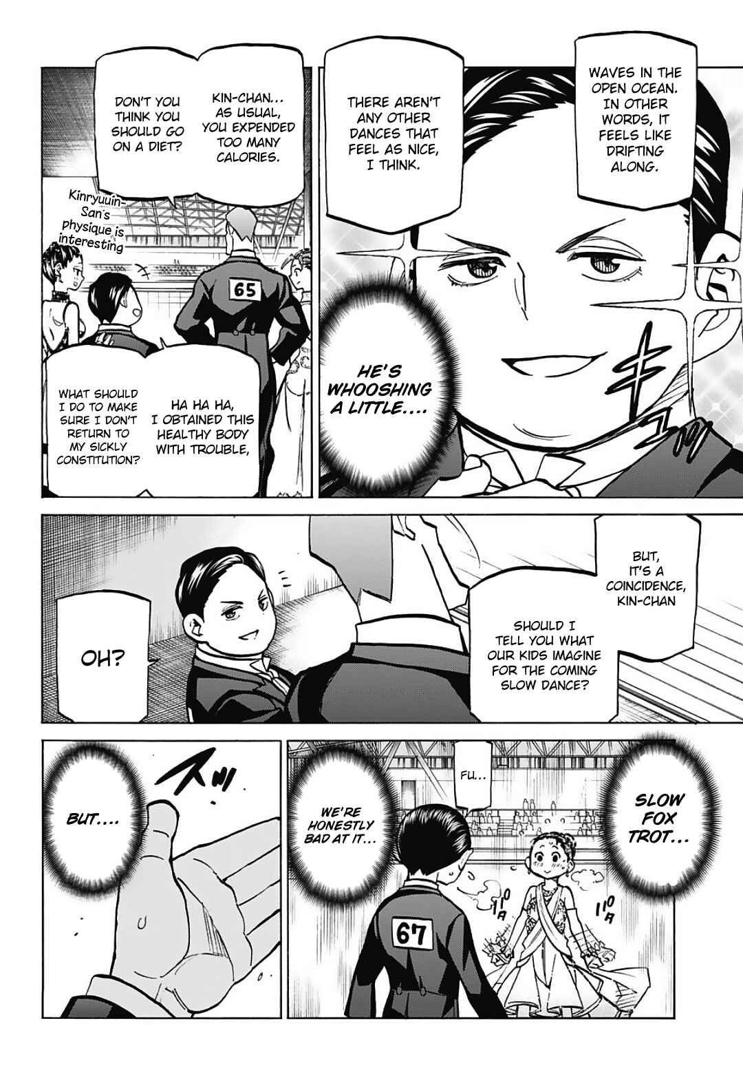 Page 8 Chapter 33 Sesuji wo Pin! to ~Shikakou Kyougi Dance-bu e Youkoso~