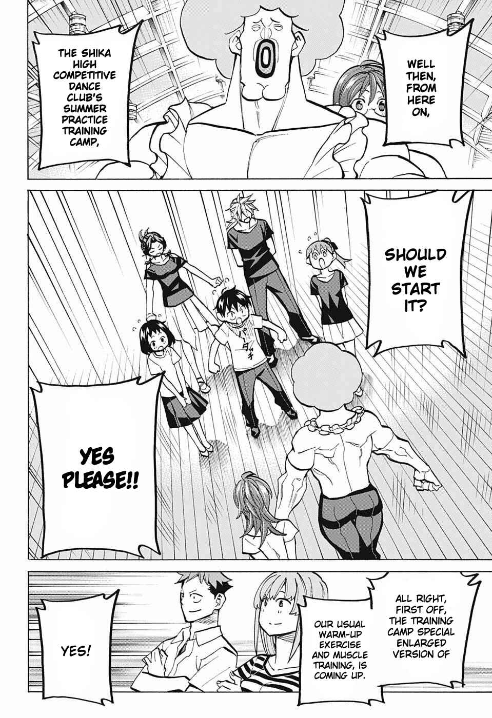Page 14 Chapter 39 Sesuji wo Pin! to ~Shikakou Kyougi Dance-bu e Youkoso~