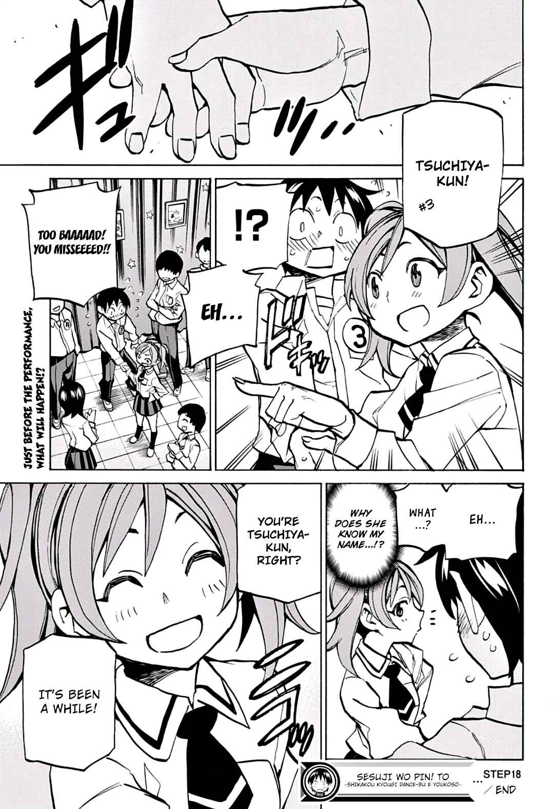 Page 21 Chapter 18 Sesuji wo Pin! to ~Shikakou Kyougi Dance-bu e Youkoso~