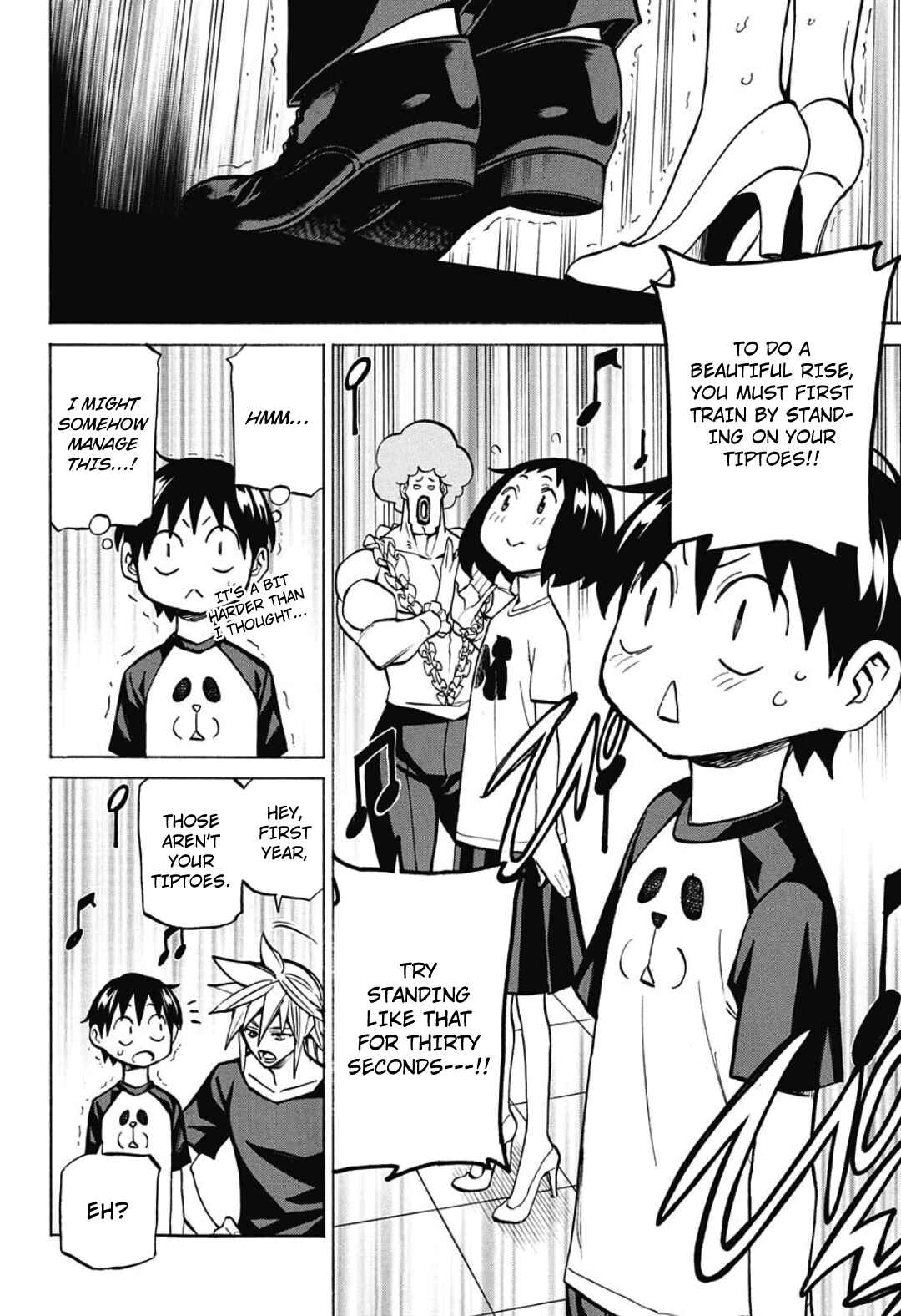 Page 11 Chapter 8 Sesuji wo Pin! to ~Shikakou Kyougi Dance-bu e Youkoso~