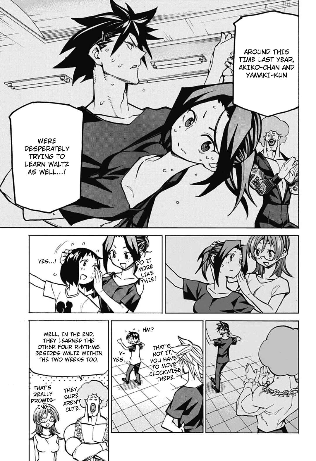 Page 14 Chapter 8 Sesuji wo Pin! to ~Shikakou Kyougi Dance-bu e Youkoso~