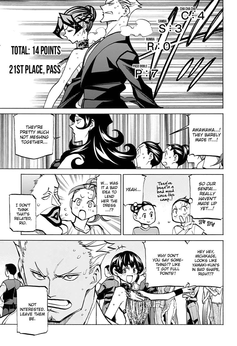 Page 5 Chapter 76 Sesuji wo Pin! to ~Shikakou Kyougi Dance-bu e Youkoso~