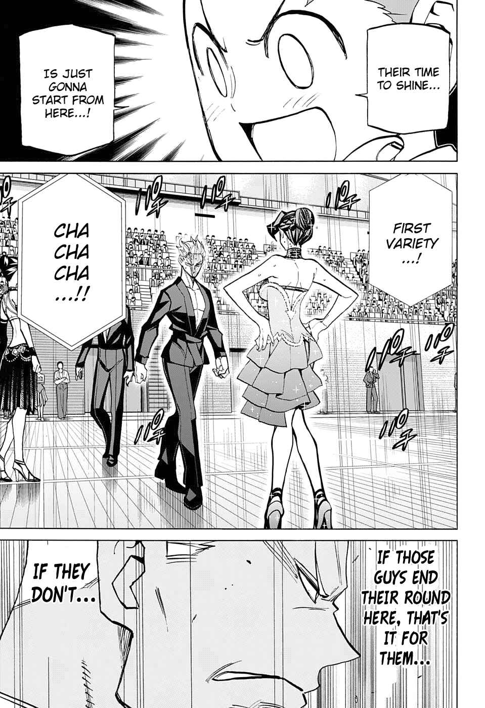 Page 9 Chapter 76 Sesuji wo Pin! to ~Shikakou Kyougi Dance-bu e Youkoso~