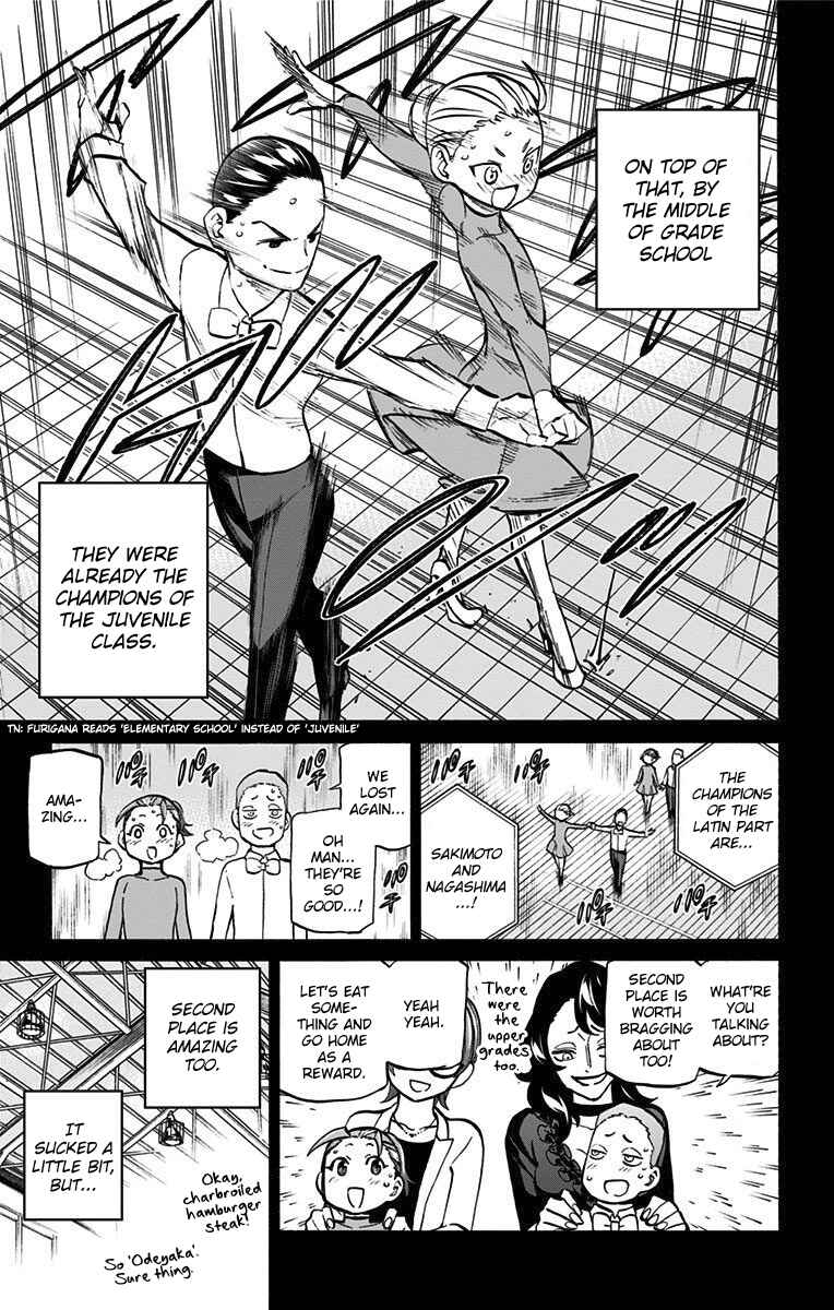 Page 9 Chapter 55 Sesuji wo Pin! to ~Shikakou Kyougi Dance-bu e Youkoso~