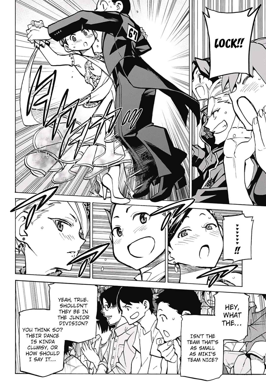 Page 14 Chapter 31 Sesuji wo Pin! to ~Shikakou Kyougi Dance-bu e Youkoso~