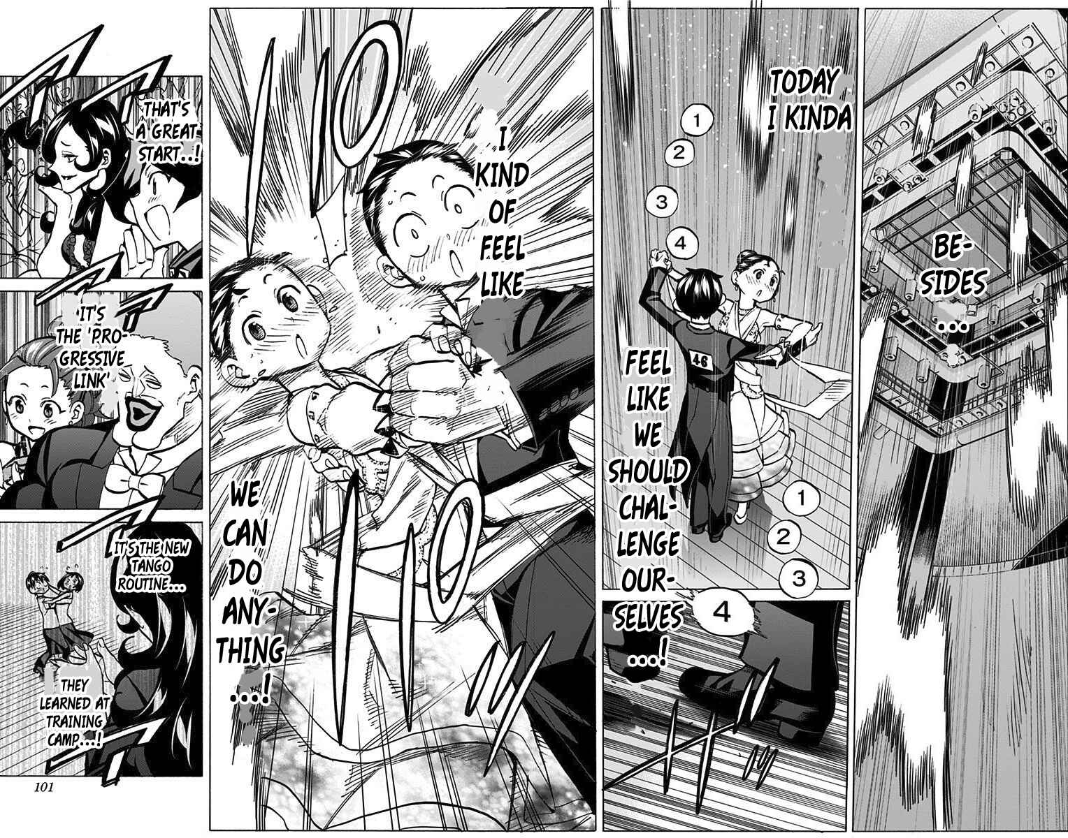 Page 9 Chapter 49 Sesuji wo Pin! to ~Shikakou Kyougi Dance-bu e Youkoso~