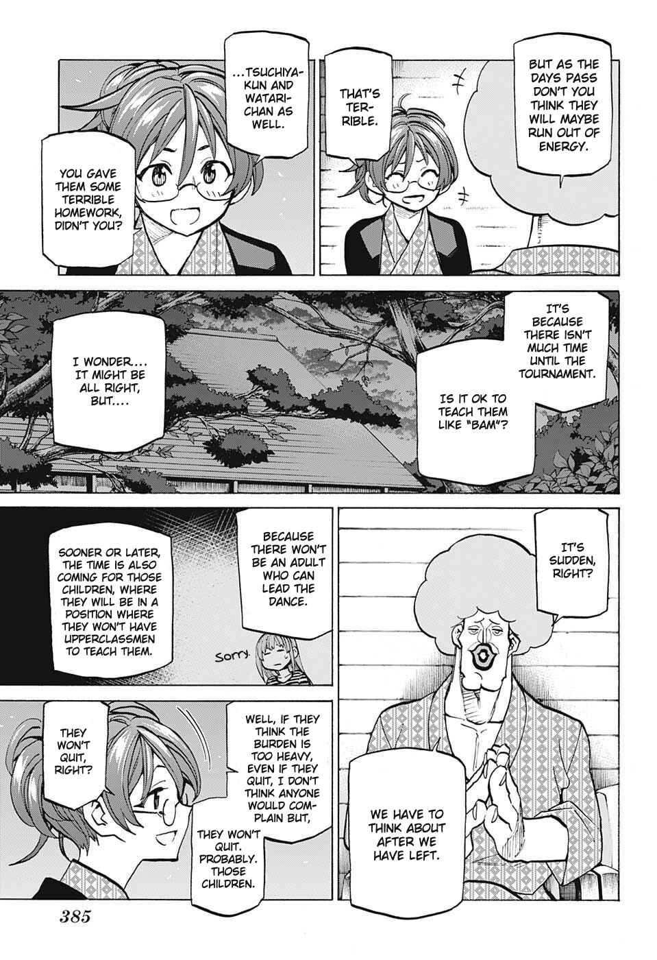 Page 11 Chapter 40 Sesuji wo Pin! to ~Shikakou Kyougi Dance-bu e Youkoso~