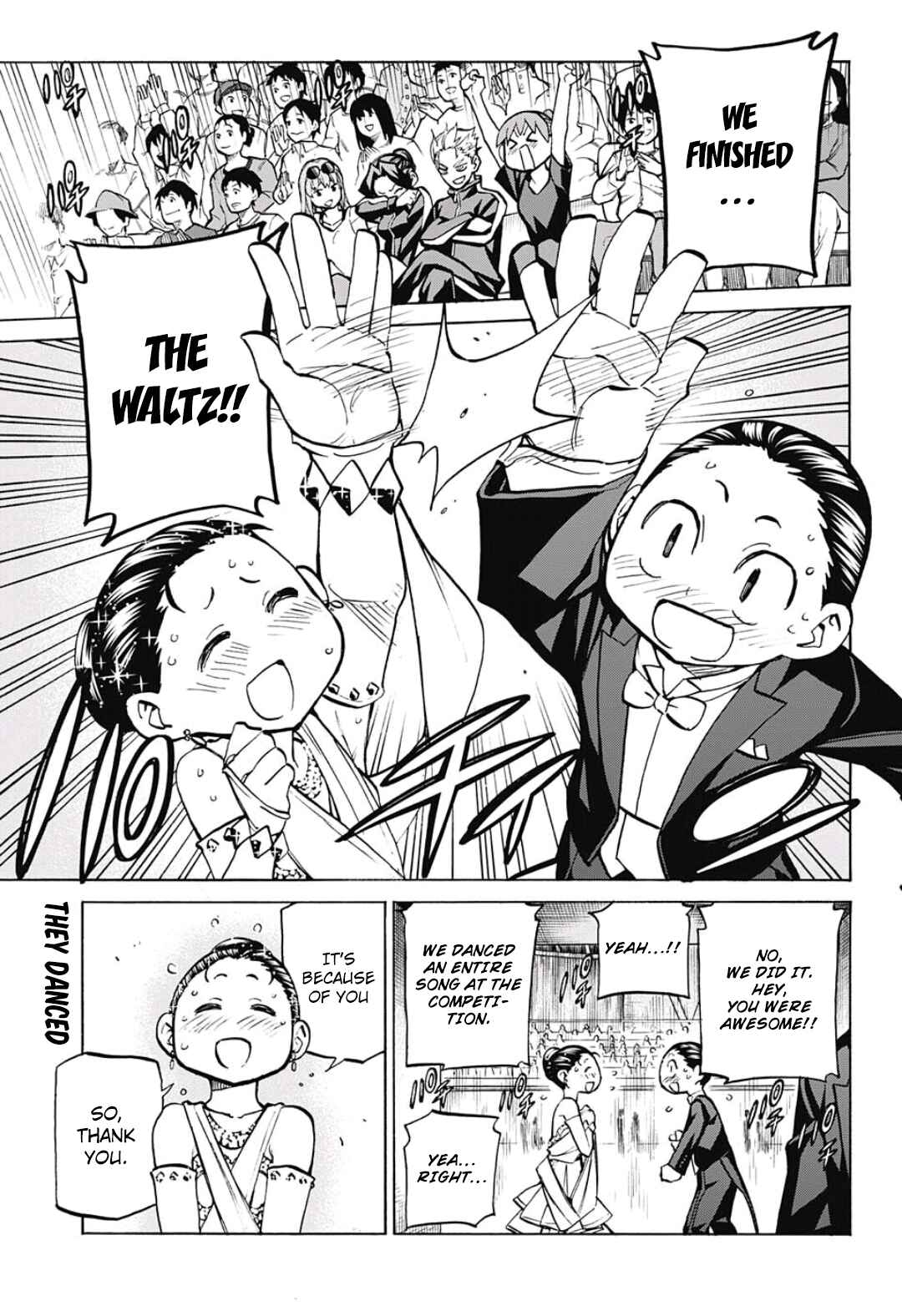 Page 1 Chapter 32 Sesuji wo Pin! to ~Shikakou Kyougi Dance-bu e Youkoso~