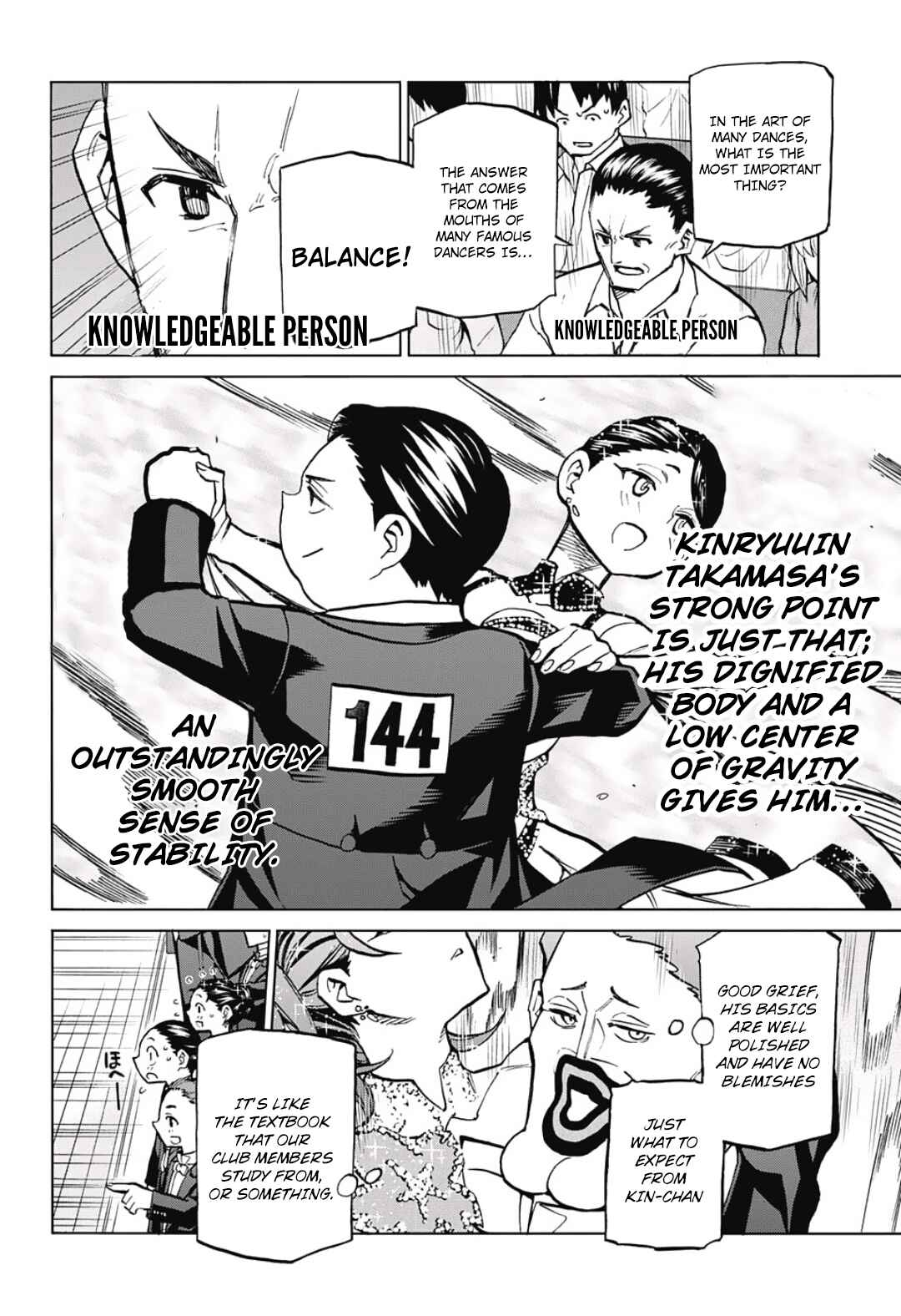 Page 10 Chapter 32 Sesuji wo Pin! to ~Shikakou Kyougi Dance-bu e Youkoso~