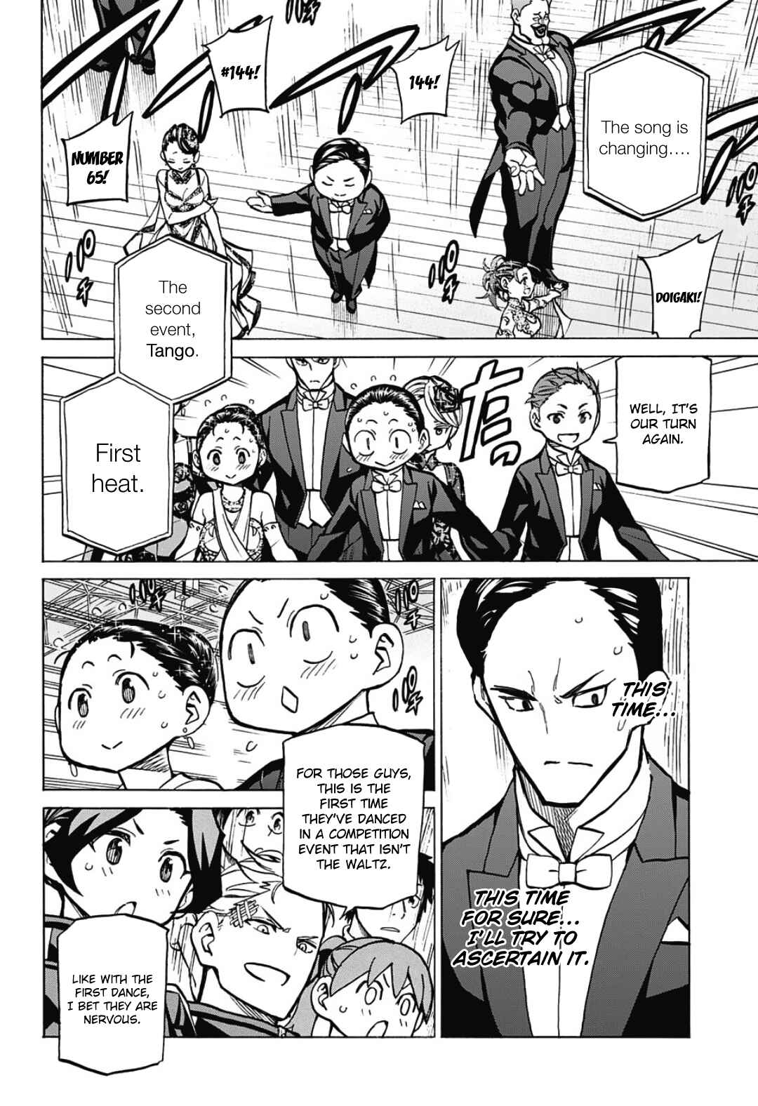 Page 12 Chapter 32 Sesuji wo Pin! to ~Shikakou Kyougi Dance-bu e Youkoso~