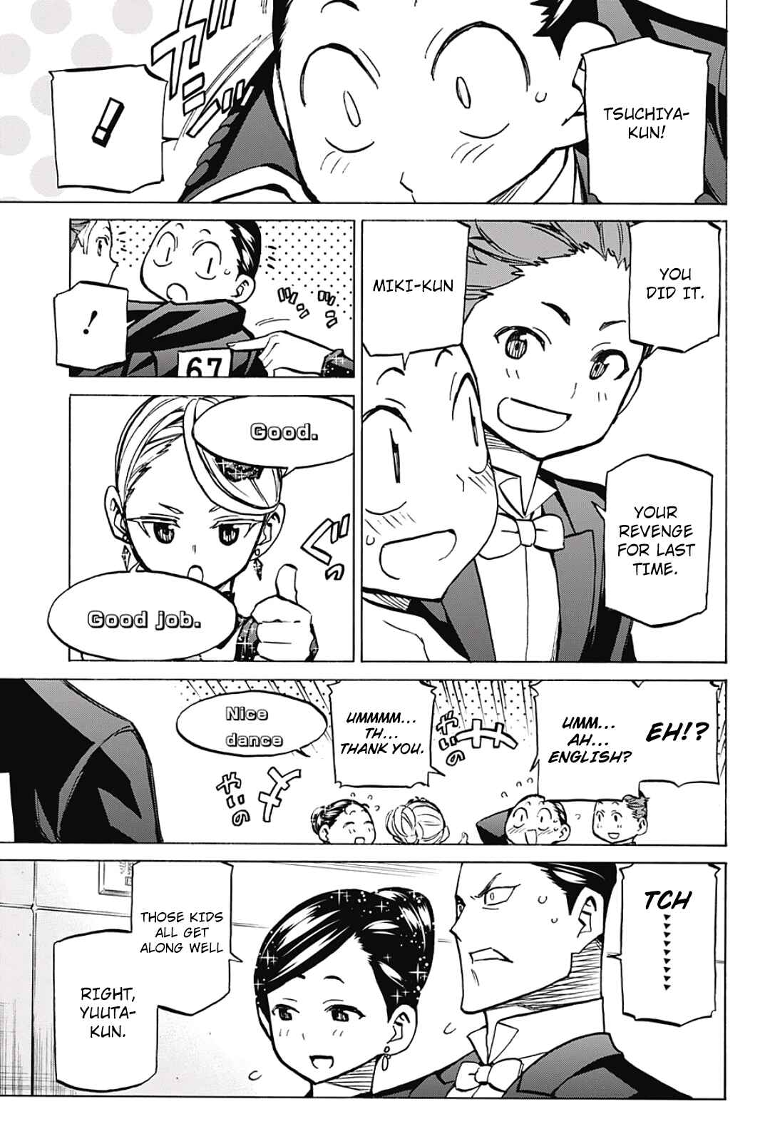 Page 3 Chapter 32 Sesuji wo Pin! to ~Shikakou Kyougi Dance-bu e Youkoso~